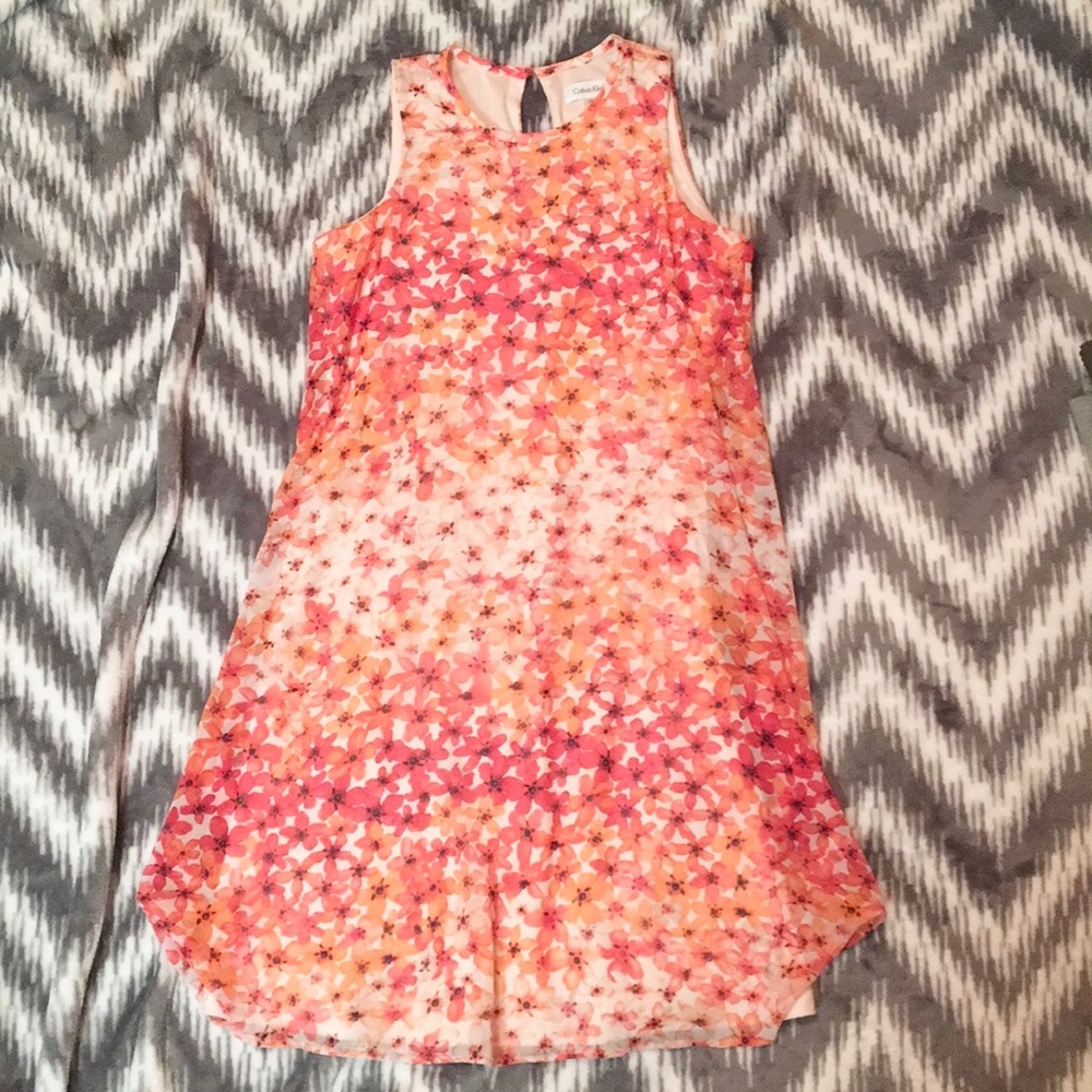 Calvin Klein floral dress